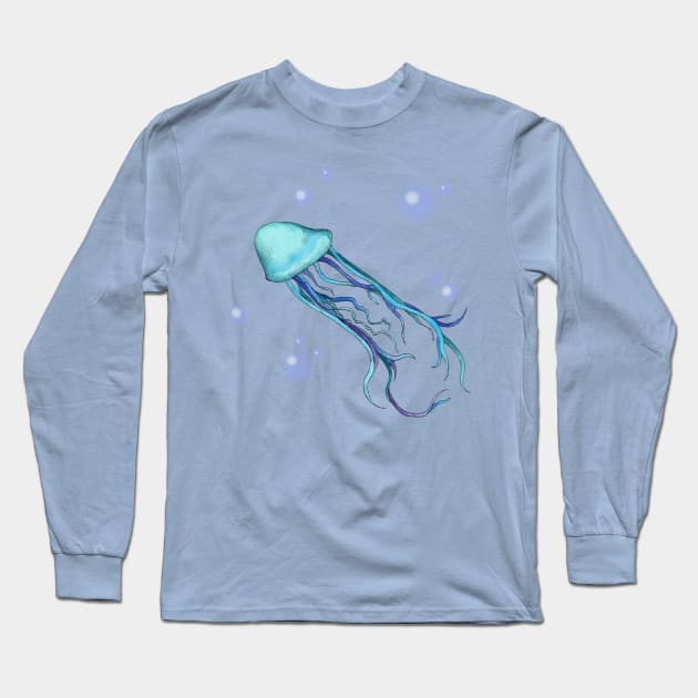 KY Jellyfish Long Sleeve T-Shirt by LVBart